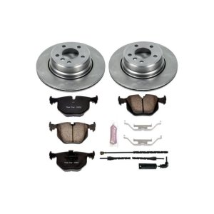 BMW X5 Brake Kit - Rear - PowerStop - Autospecialty Rotors + Z17 Evolution Plus Ceramic Pads - `02-`06