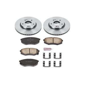 Hyundai Tucson Brake Kit - Front - PowerStop - Z17 Evolution Plus Ceramic Pads + Autospecialty Rotors - `10-`12
