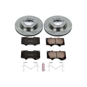 Lexus GX460 Brake Kit - Front - PowerStop - Z17 Evolution Plus Ceramic Pads + Autospecialty Rotors - `10-`19