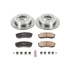 Lexus GX460 Brake Kit - Rear - PowerStop - Z17 Evolution Plus Ceramic Pads + Autospecialty Rotors - `10-`19