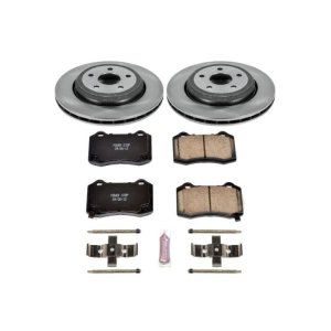 Dodge Durango Brake Kit - Rear - PowerStop - Z17 Evolution Plus Ceramic Pads + Autospecialty Rotors - `18-`19