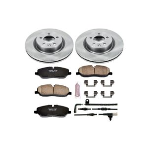 Land Rover Range Rover Sport Brake Pads + Rotors - Front - PowerStop - Autospecialty Rotors + Z17 Evolution Plus Ceramic Pads - `06-`09 Land Rover Range Rover Sport Brake Pads + Rotors - Front - PowerStop - Autospecialty Rotors + Z17 Evolution Plus Ceramic Pads - `06-`09