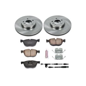 BMW X5 Brake Kit - Front - PowerStop - Z17 Evolution Plus Rotors + Ceramic Pads - `11-`18