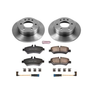 Dodge Sprinter 2500 Brake Kit - Rear - PowerStop - Autospecialty Rotors + Z17 Evolution Plus Ceramic Pads - `07-`09