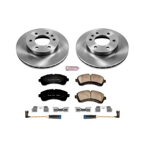 Dodge Sprinter 3500 Brake Kit - Front - PowerStop - Z17 Evolution Plus Ceramic Pads + Autospecialty Rotors - `07-`09