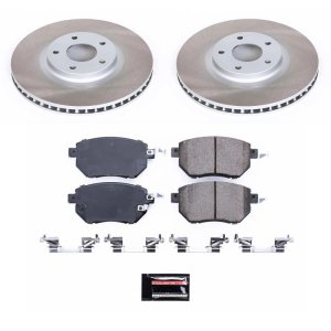 GMC Sierra 2500 HD Brake Kit - Front + Rear - PowerStop - OE Stock Replacement + Z17 Evolution Plus Ceramic Pads - `12-`14