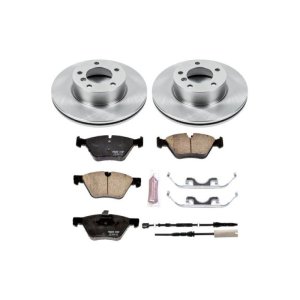BMW 1 Series Brake Kit - Front - PowerStop - Z17 Evolution Plus Ceramic Pads + Autospecialty Rotors - `10-`13