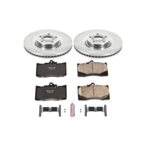 Lexus GS200t Brake Kit - Front - PowerStop - Z17 Stock Replacement + Autospecialty Rotors - `16-`17