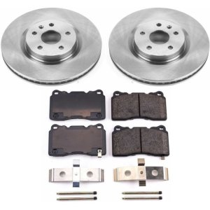 Buick Regal Brake Kit - Front - PowerStop - Z17 Evolution Plus Ceramic Pads + Autospecialty Rotors - `14-`17