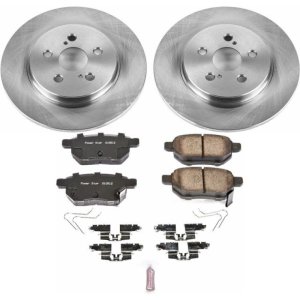 Lexus CT200h Brake Kit - Rear - PowerStop - Z17 Evolution Plus Ceramic Pads + Autospecialty Rotors - `11-`17
