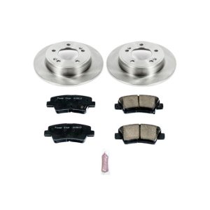 Hyundai Veloster Brake Kit - Rear - PowerStop - Autospecialty Rotors + Z17 Evolution Plus Ceramic Pads - `12-`17