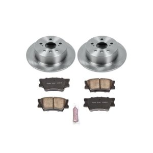 Lexus ES300h Brake Kit - Rear - PowerStop - OE Style Rotors + Z17 Evolution Plus Pads - `13-`18