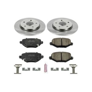 Chrysler Town & Country Brake Kit - Rear - PowerStop - Z17 Evolution Plus Ceramic Pads + Autospecialty Rotors - `12-`16