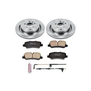 Land Rover LR3 Brake Pads + Rotors - Rear - PowerStop - Autospecialty Rotors + Z17 Evolution Plus Ceramic Pads - `05-`09