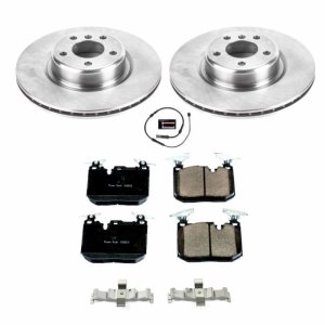 BMW 4 Series Brake Kit - Front - PowerStop - Z17 Evolution Plus Ceramic Pads + Autospecialty Rotors - `14-`16