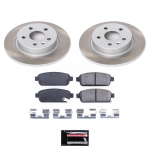 Lexus RX300 Brake Kit - Front + Rear - PowerStop - Autospecialty Rotors + Z17 Evolution Plus Ceramic Pads - `02-`03