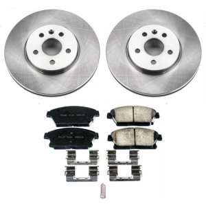Buick Encore Brake Kit - Front - PowerStop - Z17 Evolution Plus Ceramic Pads + Autospecialty Rotors - `13-`18