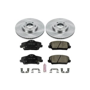 Kia Forte5 Brake Kit - Front - PowerStop - Z17 Evolution Plus Ceramic Pads + Autospecialty Rotors - `14-`17