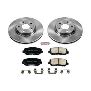 Mazda CX-5 Brake Kit - Front - PowerStop - Z17 Evolution Plus Ceramic Pads + Autospecialty Rotors - `13-`15