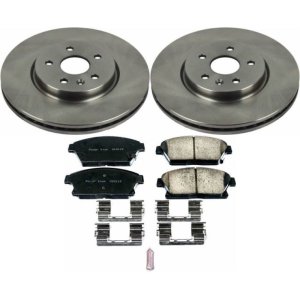 Chevrolet Trax Brake Kit - Front - PowerStop - Autospecialty Rotors + Z17 Evolution Plus Ceramic Pads - `15-`16
