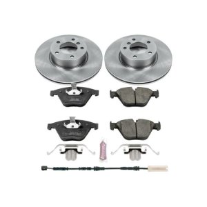 BMW X1 Brake Kit - Front - PowerStop - Autospecialty Rotors + Z17 Evolution Plus Ceramic Pads - `13-`15