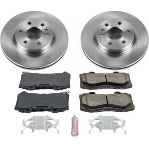 Chevrolet Colorado Brake Kit - Front - PowerStop - Z17 Evolution Plus Ceramic Pads + Autospecialty Rotors - `15-`18