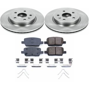 Cadillac CT6 Brake Kit - Rear - PowerStop - Autospecialty Rotors + Z17 Evolution Plus Ceramic Pads - `16-`19
