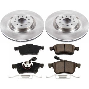 Ram ProMaster City Brake Kit - Front - PowerStop - Z17 Evolution Plus Ceramic Pads + Autospecialty Rotors - `15-`18