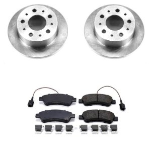 Ram ProMaster Brake Kit - Rear - PowerStop - Z17 Evolution Plus Pads + Autospecialty Rotors - `14-`19