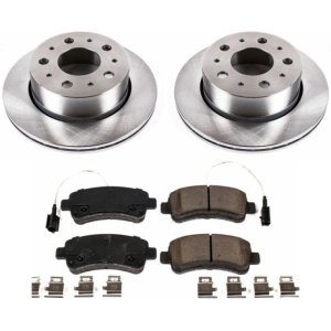 Ram ProMaster 1500 Brake Kit - Rear - PowerStop - Z17 Evolution Plus Ceramic Pads + Autospecialty Rotors - `14-`15