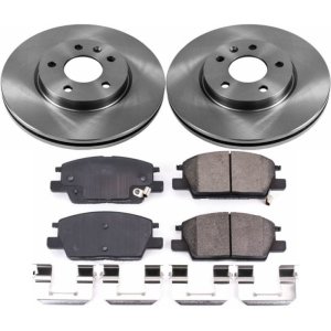 Buick LaCrosse Brake Kit - Front - PowerStop - Autospecialty Rotors + Z17 Evolution Plus Ceramic Pads - `18-`19