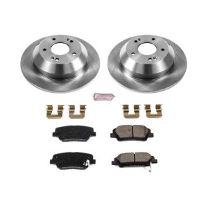 Hyundai Santa Fe Brake Kit - Rear - PowerStop - Z17 Evolution Plus Ceramic Pads + Autospecialty Rotors - `10-`18 Hyundai Santa Fe Brake Kit - Rear - PowerStop - Z17 Evolution Plus Ceramic Pads + Autospecialty Rotors - `10-`18