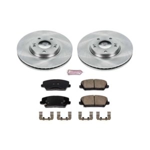 Hyundai Veloster Brake Kit - Front - PowerStop - Z17 Evolution Plus Ceramic Pads + Autospecialty Rotors - `16-`17
