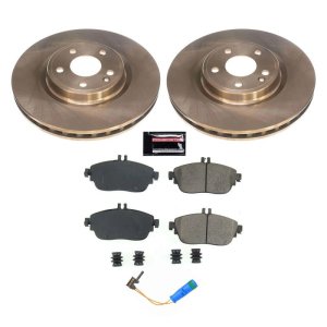 Infiniti QX30 Brake Kit - Front - PowerStop - Autospecialty Rotors + Z17 Evolution Plus Pads - `17-`19