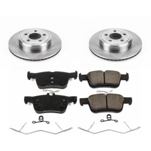 Ford Escape Brake Kit - Rear - PowerStop - Z17 Evolution Plus Ceramic Pads + Autospecialty Rotors - `17-`19