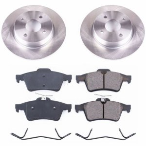 Ford EcoSport Brake Kit - Rear - PowerStop - Z17 Evolution Plus Ceramic Pads + Autospecialty Rotors - 2018