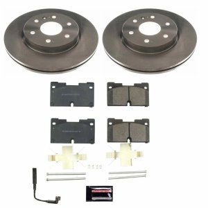 Chevrolet Silverado 1500 Brake Kit - Front - PowerStop - OE Stock Replacement Rotors + Z17 Ceramic Pads - 2019