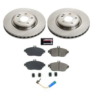 Infiniti QX30 Brake Kit - Front - PowerStop - Autospecialty Rotors + Z17 Evolution Plus Ceramic Pads - `17-`19