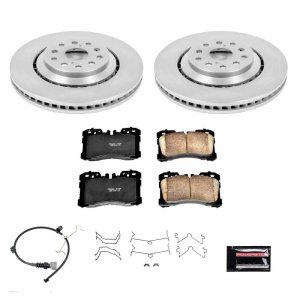 Lexus LS500 Brake Kit - Front - PowerStop - Z17 Evolution Plus Pads + Autospecialty Rotors - `18-`19