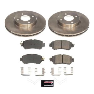 Nissan Kicks Brake Kit - Front - PowerStop - Autospecialty Rotors + Z17 Evolution Plus Ceramic Pads - `18-`19