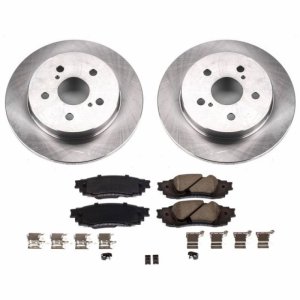 Lexus ES350 Brake Kit - Rear - PowerStop - Z17 Evolution Plus Rotors + Ceramic Pads - 2019