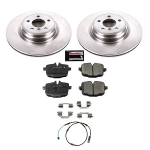 BMW Alpina B6 Gran Coupe Brake Kit - Rear - PowerStop - Z17 Stock Replacement Rotors + Evolution Plus Ceramic Pads - `16-`19