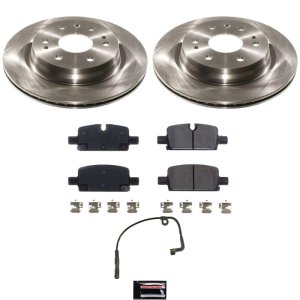 Chevrolet Colorado Brake Kit - Rear - PowerStop - Z17 Evolution Plus Ceramic Pads + Autospecialty Rotors - 2023+