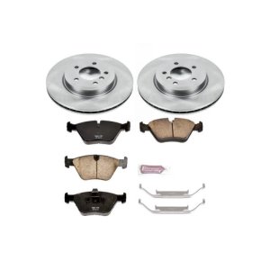 BMW Z4 Brake Kit - Front - PowerStop - Z17 Evolution Plus Ceramic Pads + Autospecialty Rotors - `06-`08