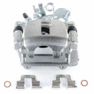 Audi A4 Brake Caliper - Rear Right - PowerStop - Autospecialty with Bracket - `05-`09