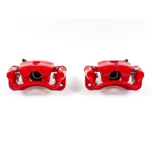 Dodge Avenger Brake Calipers (2) - Rear - PowerStop - Floating with Bracket - Red - `95-`00