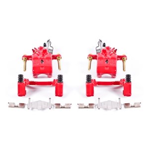 Infiniti I30 Brake Calipers - Rear - PowerStop - Performance with Brackets - Red - `96-`01