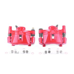 Lexus RX300 Brake Calipers - Rear - PowerStop - Powder Coated - Red - `99-`03