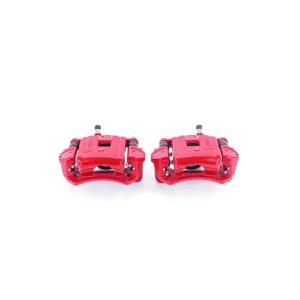 Lexus LX470 Brake Calipers (2) - Rear - PowerStop - Red with Brackets - Red - `98-`07