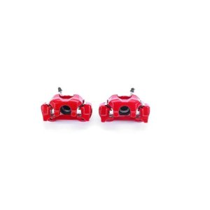 Lexus ES300 Brake Calipers (2) - Rear - PowerStop - Powder Coated - Red - `02-`03